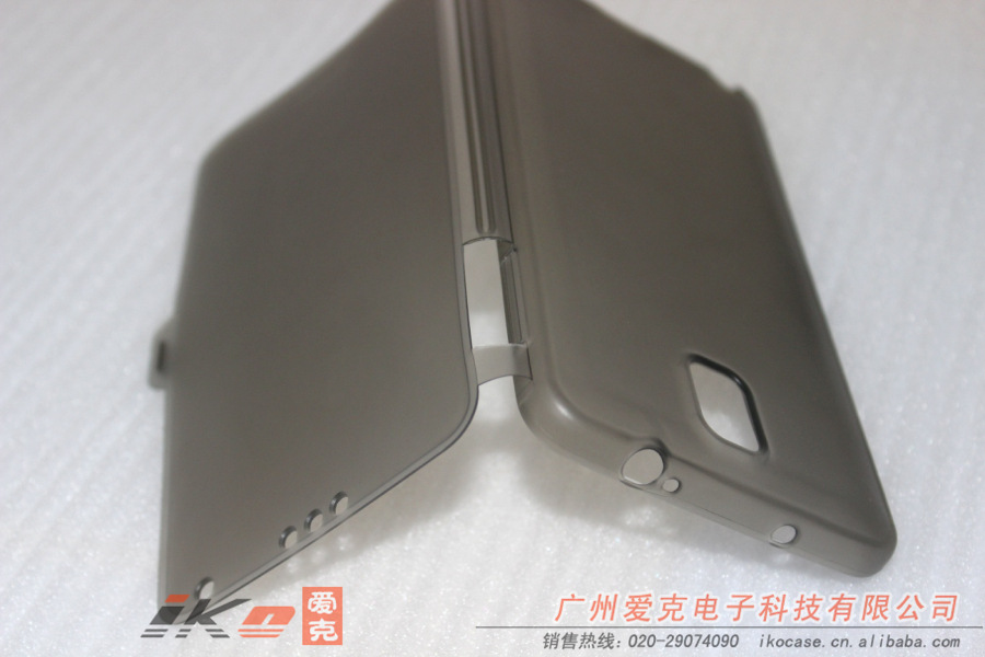 Note 3 超薄翻盖 磨砂TPU 05