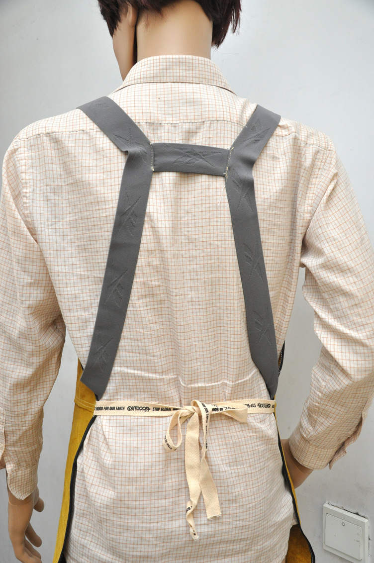 身体防护-全牛皮电焊防护服烧焊保护衣焊工隔