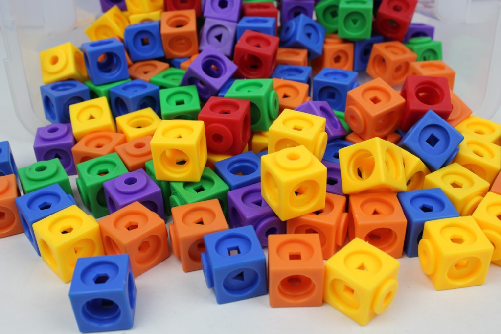正品蓝迪熊软体小方块乐高儿童益智早教玩具积木塑料拼插拼装玩具
