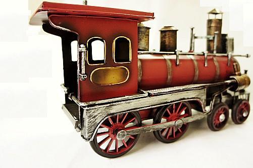 【火车模型 1829年蒸汽火车头 模型 复古车模 