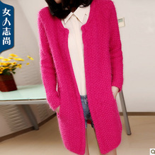 毛衣_女式<em>针织</em>衫_颜色:咖啡_面料:毛类混纺_领