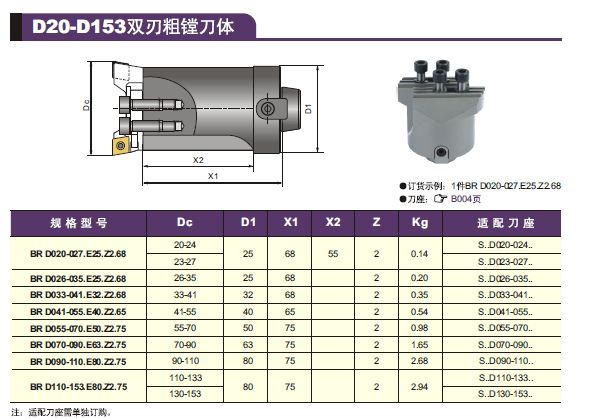 数控刀具 加工中心镗刀 粗镗刀 精镗刀