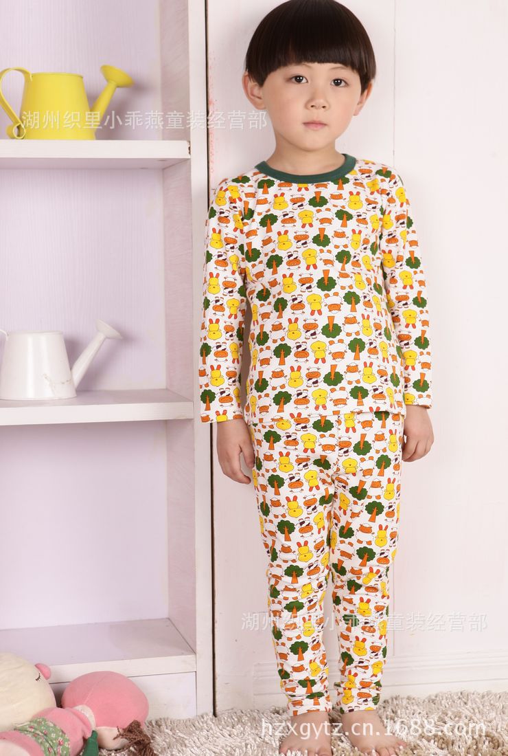 【熊出没<em>光头强</em>】儿童秋款<em>内衣内裤</em>童装套装 