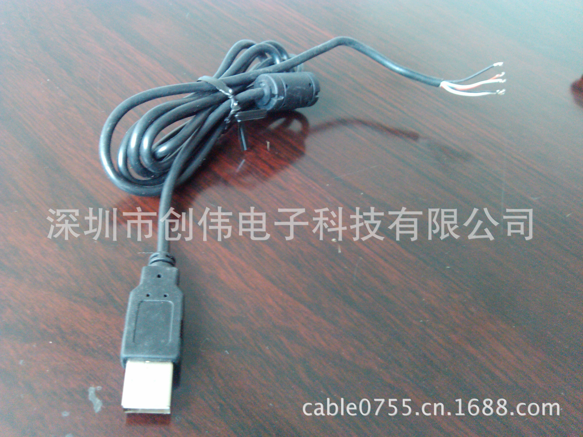 厂家大量供应usb摄像头连接线/ usb am/焊接数据线(图)