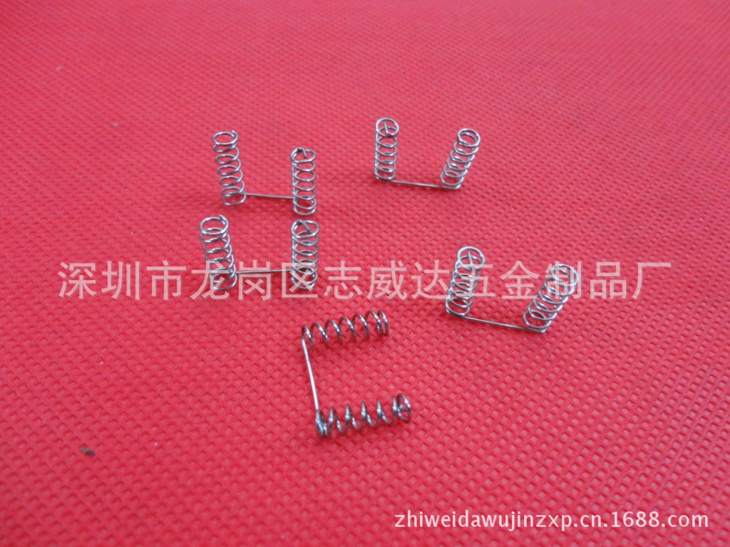 精密弹簧 电池弹簧 玩具弹簧 加工订做 双压簧,不锈钢弹簧
