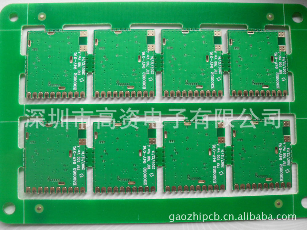 PCB电路板-热销供应半孔沉金电路板 电子线路