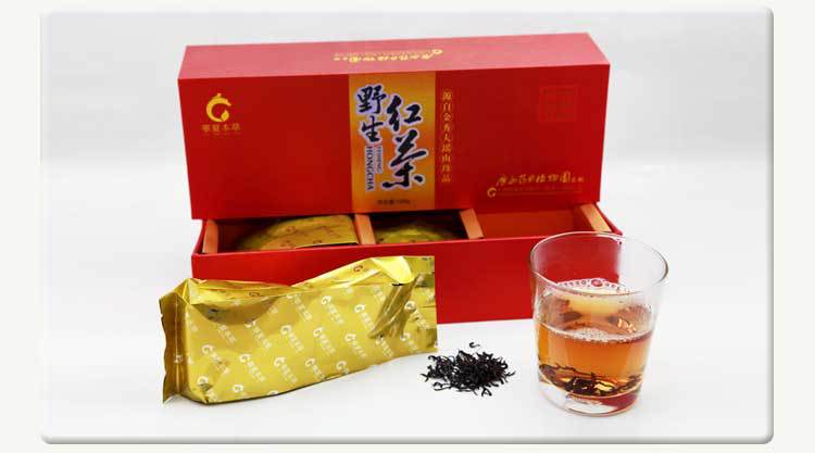 【华夏本草 野生红茶(120克装)】