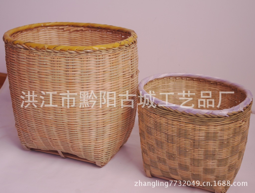 纯手工 编织竹匾篮筐篓 竹制品箩筐 厂家直销 批发  特别说明:竹筐是
