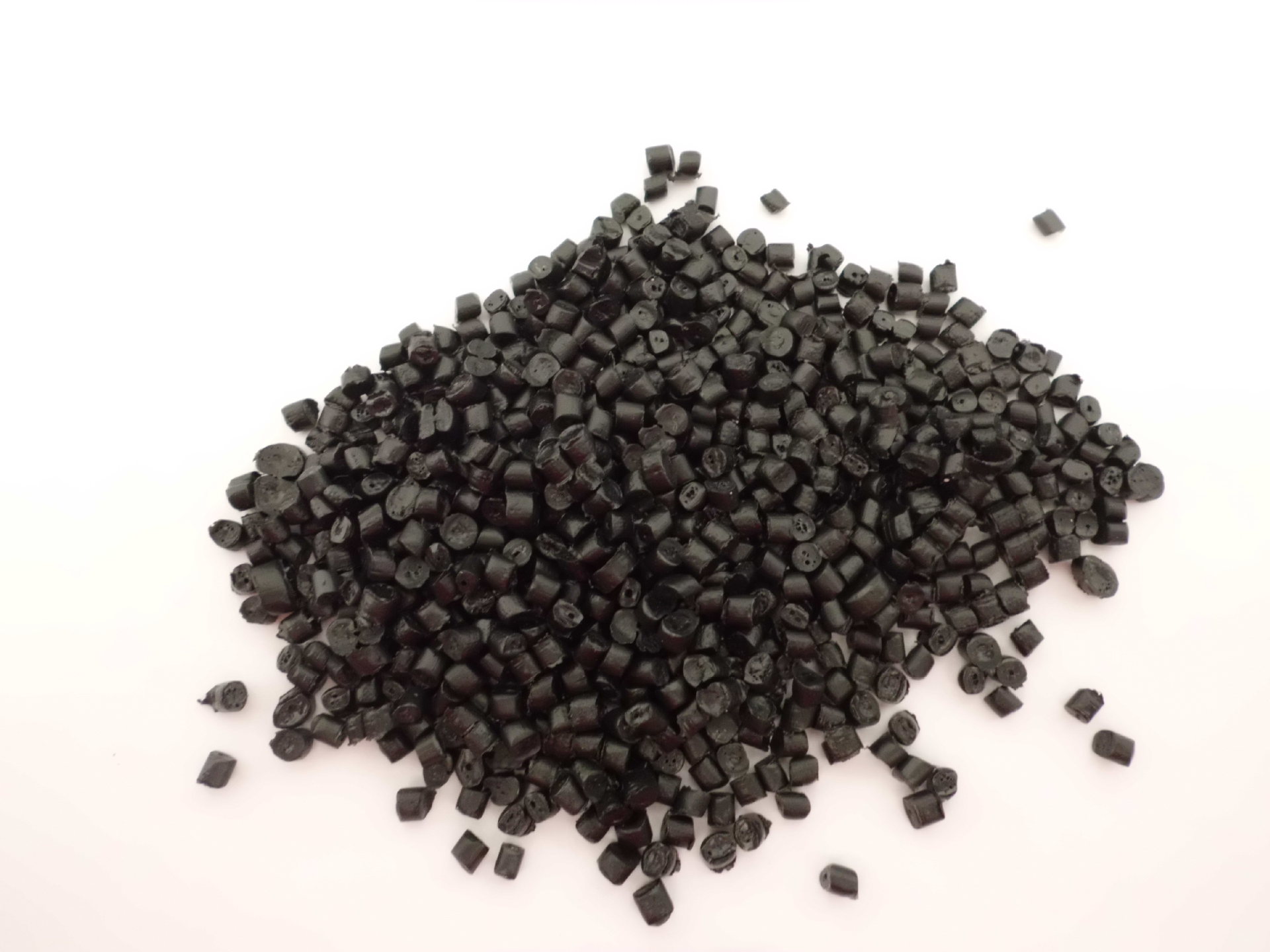 其他再生塑料-供应黑色HDPE管材料挤出级-其