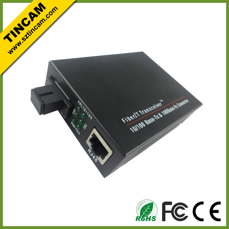 media converter SC single fibe