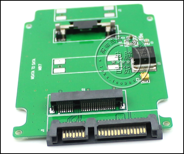 ssd 1.8寸mini pci-e msata转sata 22p硬盘转接卡 msata to sata