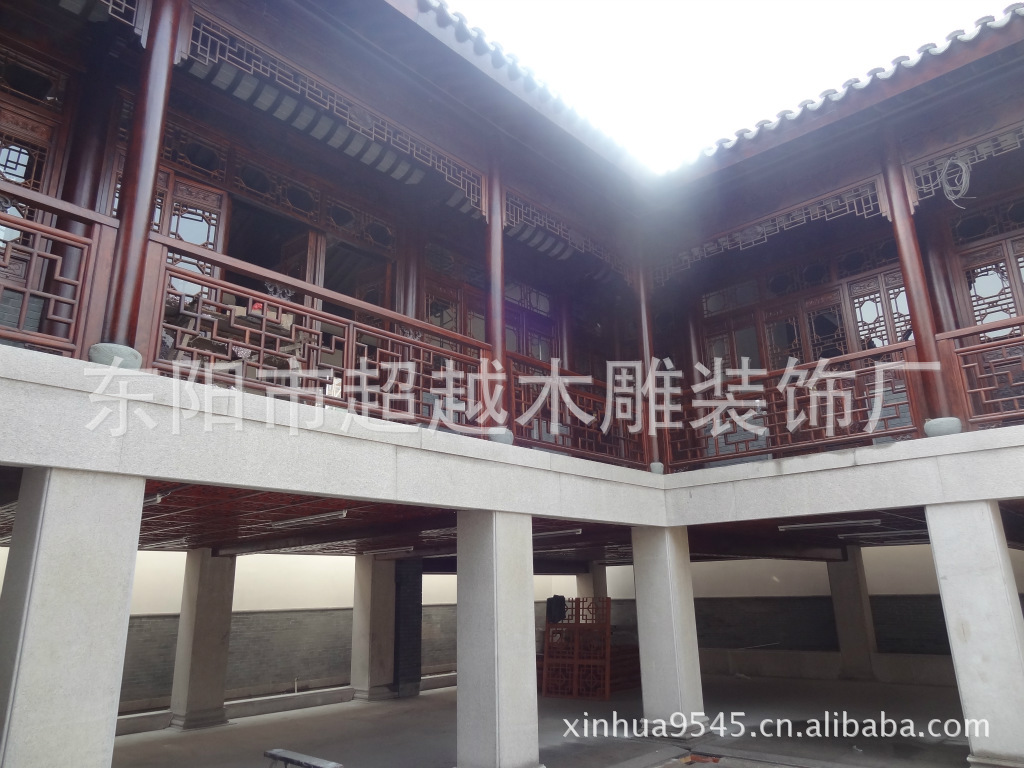 专业承接四合院 中式住宅 仿古建筑木 设计施工