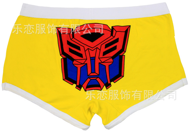 <em>内裤</em>-C1067变形金刚迪斯尼韩版可爱卡通<em>男士</em>