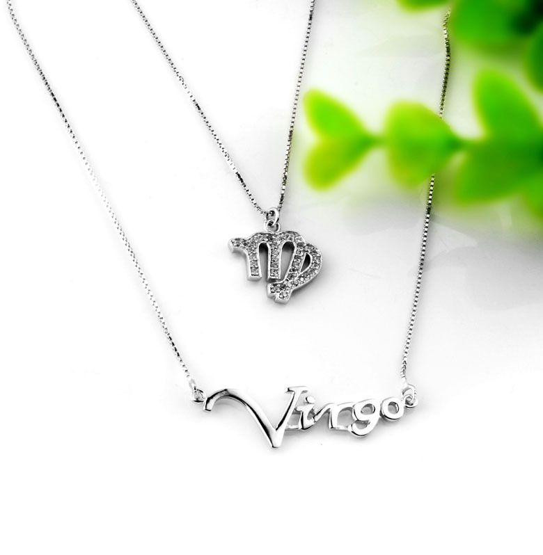 【支持检测 十二星座处女座 <em>Virgo</em>图标英文双层