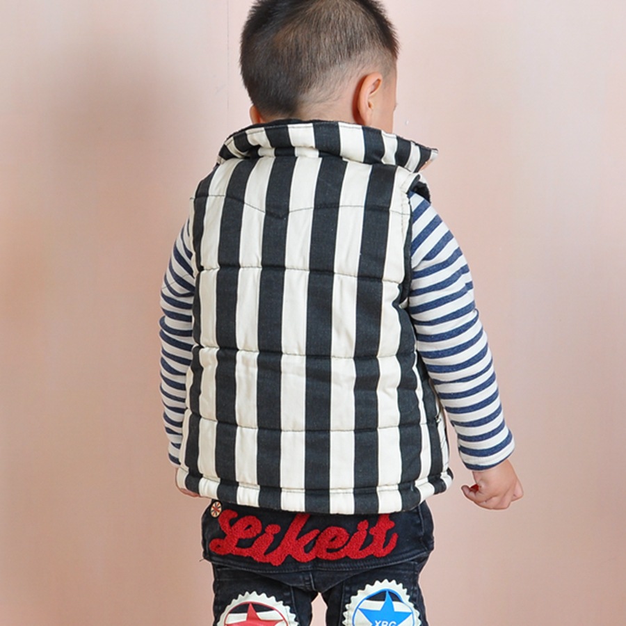 013韩版新款秋冬装儿童装<em>马夹</em> 男<em>童装马甲棉</em>坎
