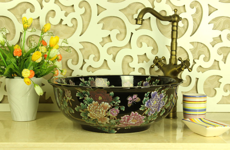 2176-黑色富贵花开-XG2