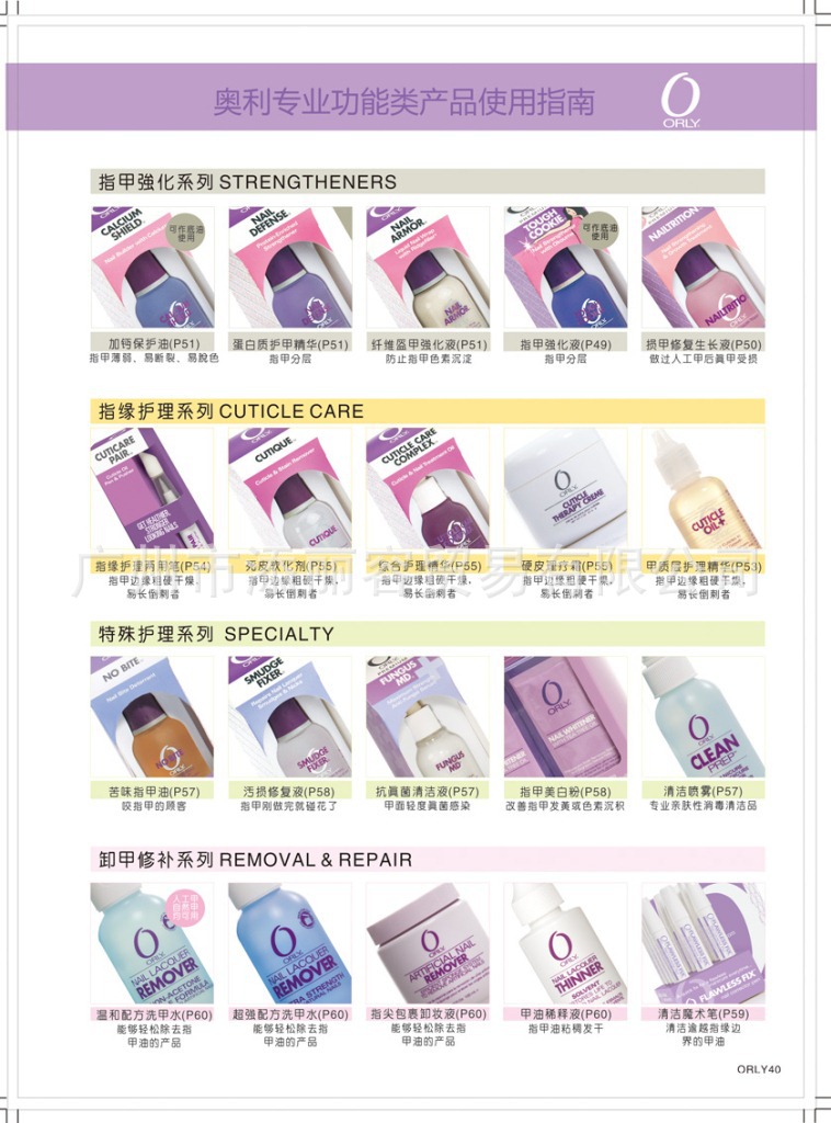 ORLY專業手冊