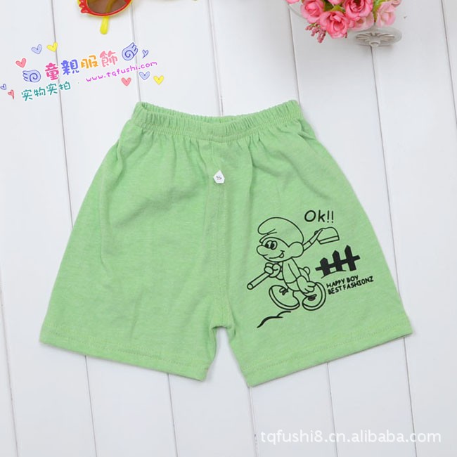 【新款便宜小精灵夏装热裤童裤 全棉<em>童短裤</em>子