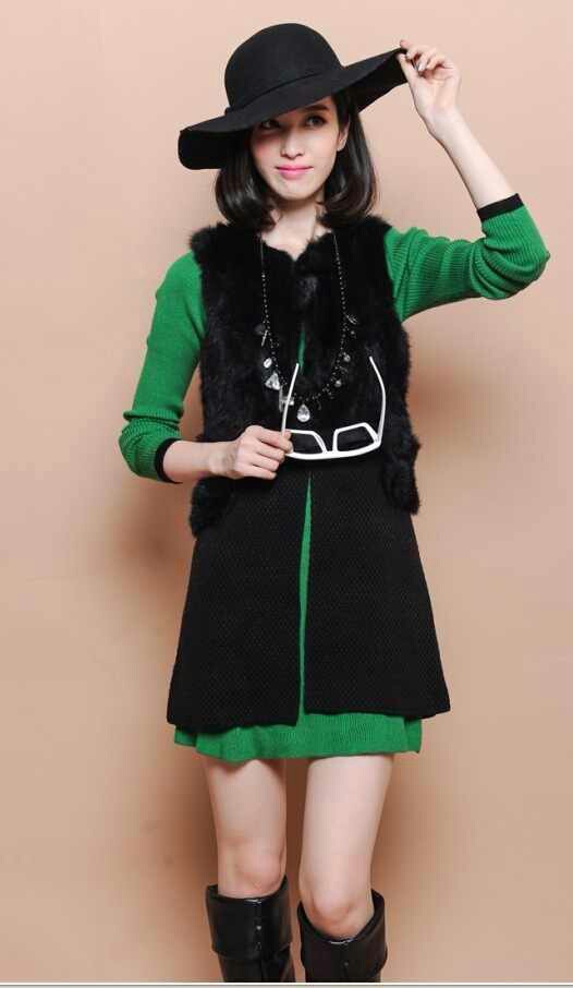 2013欧美<em>大牌</em>走秀时尚毛呢<em>马甲</em>849919 - 201