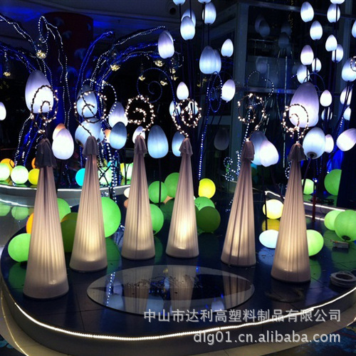 LED发光球灯 项目装饰 主题广场 绚丽多彩 生活