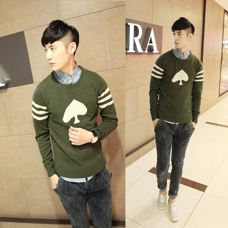 男装 无忧<em>批发</em> <em>男士时尚毛衣</em> 一件代发 图片_高