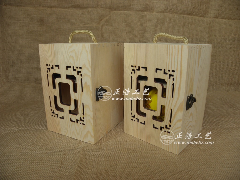 木制酒盒 酒水包装盒 白酒木盒 酒坛包装盒 酒坛酒