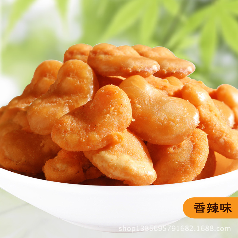 甘源系列 香辣蚕豆 休闲零食 5kg\/箱 图片