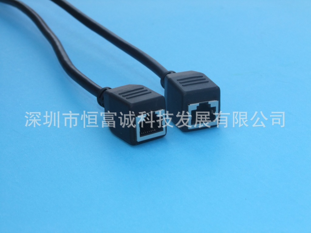 RJ45 F对F黑1.8米