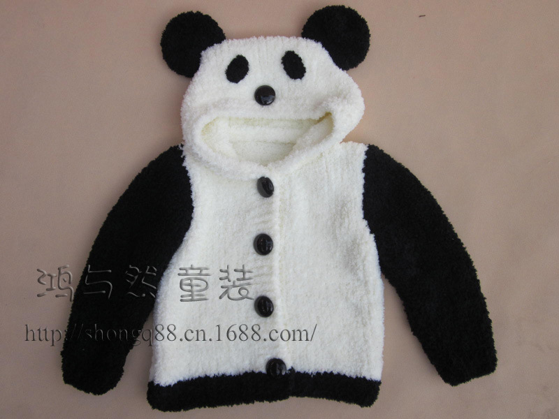 童<em>毛衣</em>-2013手工<em>编织</em>男女童雪尼尔毛线外套 宝