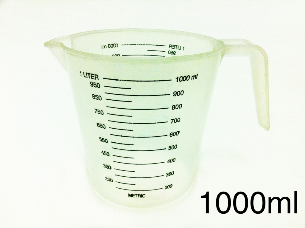 【1000ml量杯】特价供应塑料量杯1000ml 量杯批发