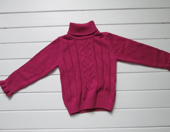 【<em>儿童毛衣儿童</em>针织衫宝宝<em>高领</em>红色<em>毛衣</em>】价格