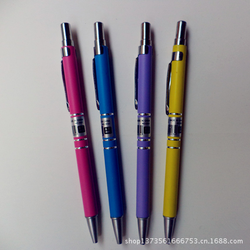 【适合小孩写字的笔 天豪60pcs自动铅笔0.7 厂