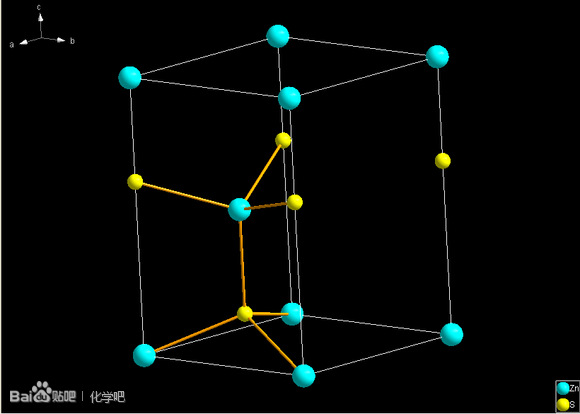 六方zns-硫化锌三倍结构-纤锌矿模型-硫化锌模型型号:jg-79