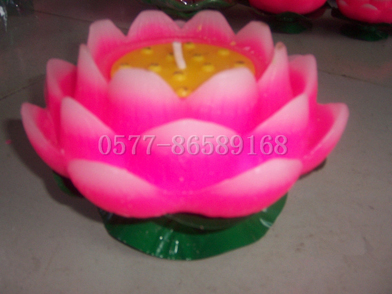 5号莲花蜡烛2