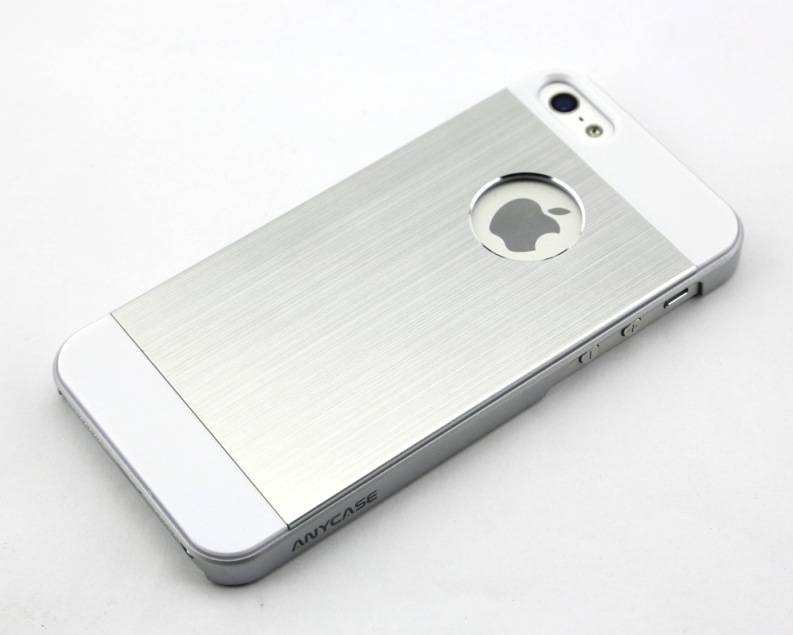苹果5代手机保护套 Iphone5手机壳 pc材质 铝片