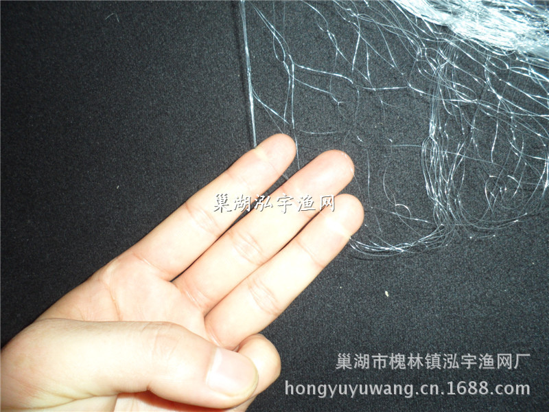【【巢湖泓宇渔网】5米3指75米三层浮网\/安徽