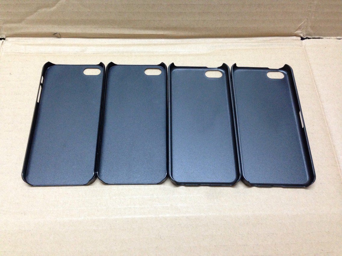 【超薄0.5MM磨砂实黑苹果手机保护套 手机壳