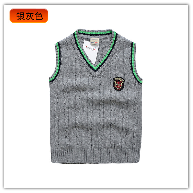 童<em>毛衣</em>-2013秋季新款童装 儿童宝宝全棉<em>V领麻</em>