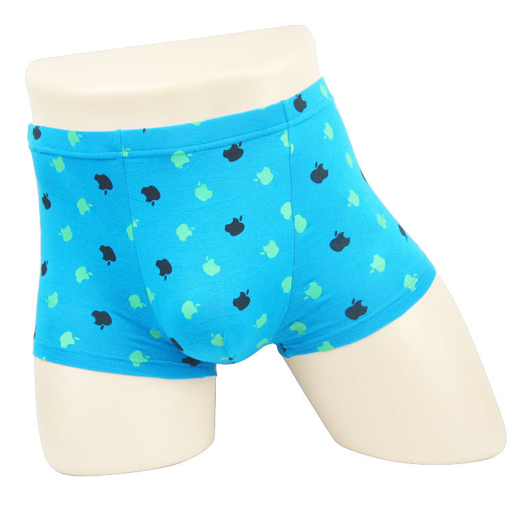 新款U凸<em>男士内裤</em> 男式<em>平角</em>裤<em>竹纤维</em>底裤|青少