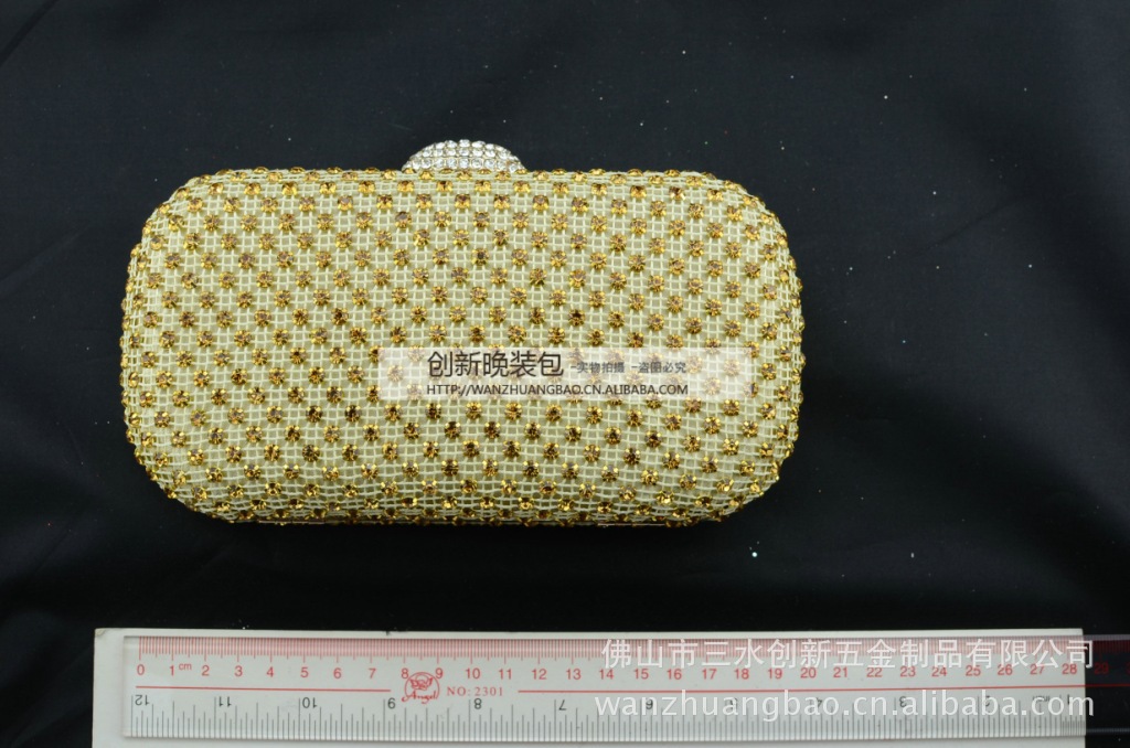 晚宴包欧美包包高贵满钻女包宴会包手拿包礼服包