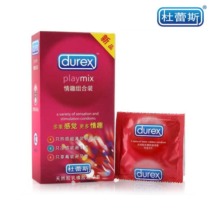 DUREX杜蕾斯避孕套情趣组合12只 正品进口安