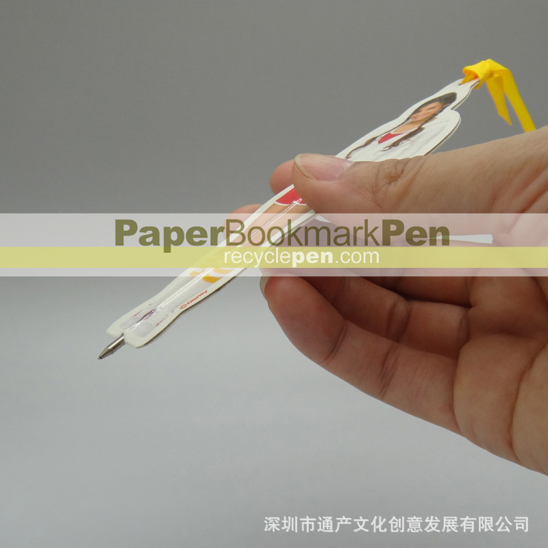 flat pen, bookmark pen