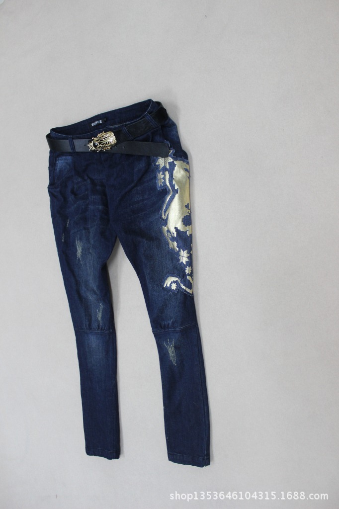 欧洲站SSENSE正品休闲女装批发 哈伦吊侧贴