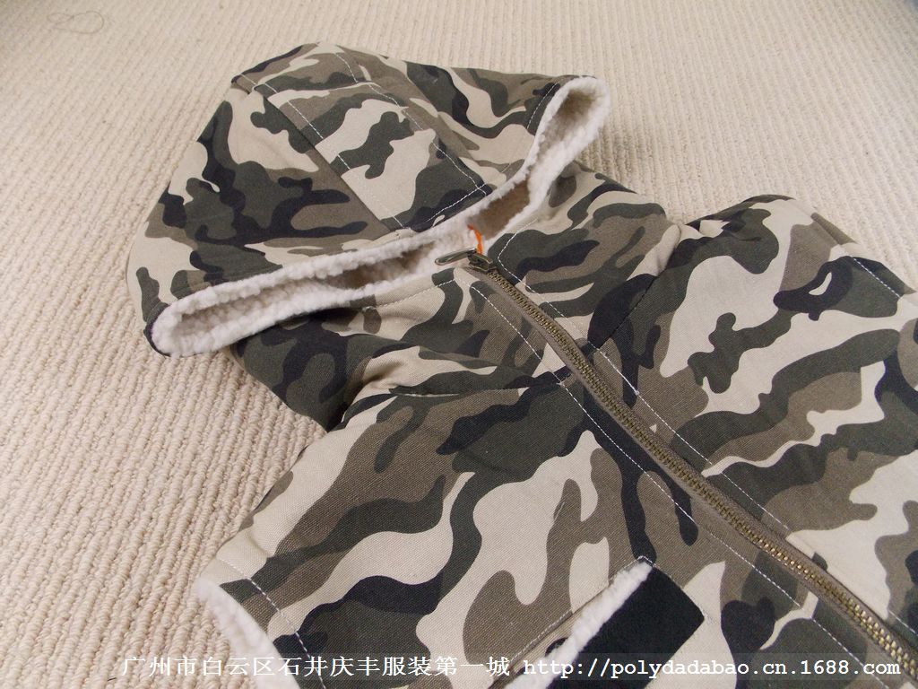 【【售完 暂缺】女式<em>马甲背心</em> <em>迷彩</em>洗水棉<em>军用</em>