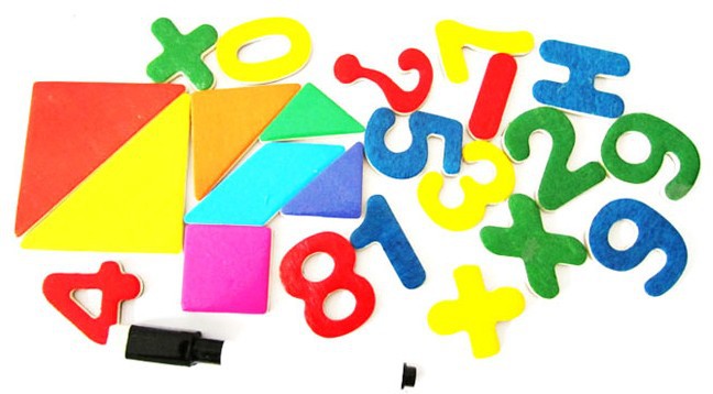 婴幼儿教具-儿童学习架启蒙数学早教数字板写