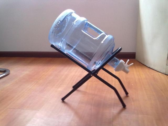 桶装水桶折叠台式支架倒置饮水器矿泉水带龙头