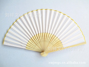 批发采购竹质工艺品-绢丝面<em>女扇</em>批发竹折扇女
