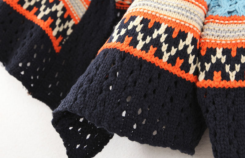 2013秋季新款欧美女装批发 长袖<em>粗毛线</em>条纹开