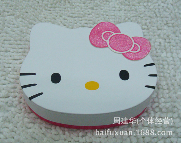 【可爱卡通猫宝宝巧克力盒子 9格新款 糖果盒