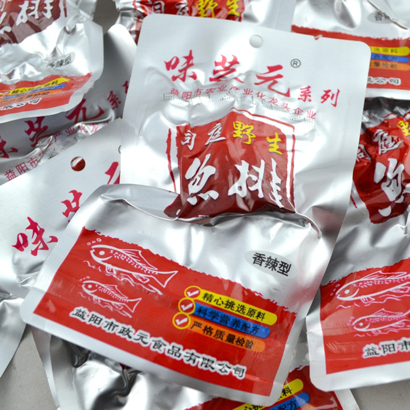 味芝元鱼排 洞庭野生香辣鱼排 湖南特产鱼尾巴鱼块26g 水产品零食